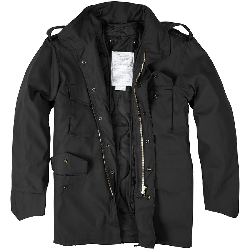 Seasonal Sale M65 Field Jacket with Detachable Liner Black