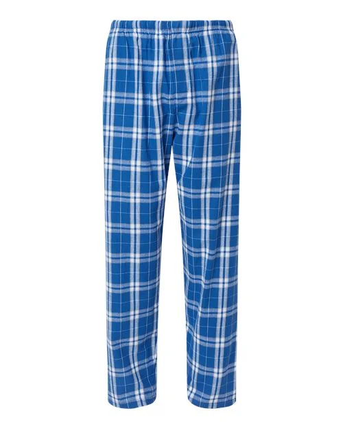 Royal/ White Plaid