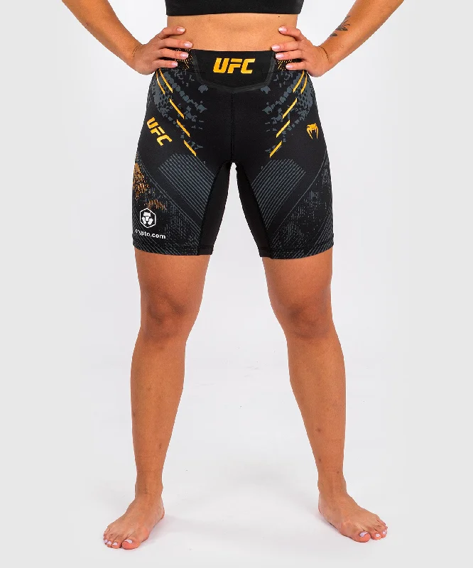 Time-Sensitive UFC Adrenaline by Venum Authentic Fight Night Women’s Vale Tudo Short - Long Fit - Champion Time-Sensitive UFC Adrenaline by Venum Authentic Fight Night Women’s Vale Tudo Short - Long Fit - Champion