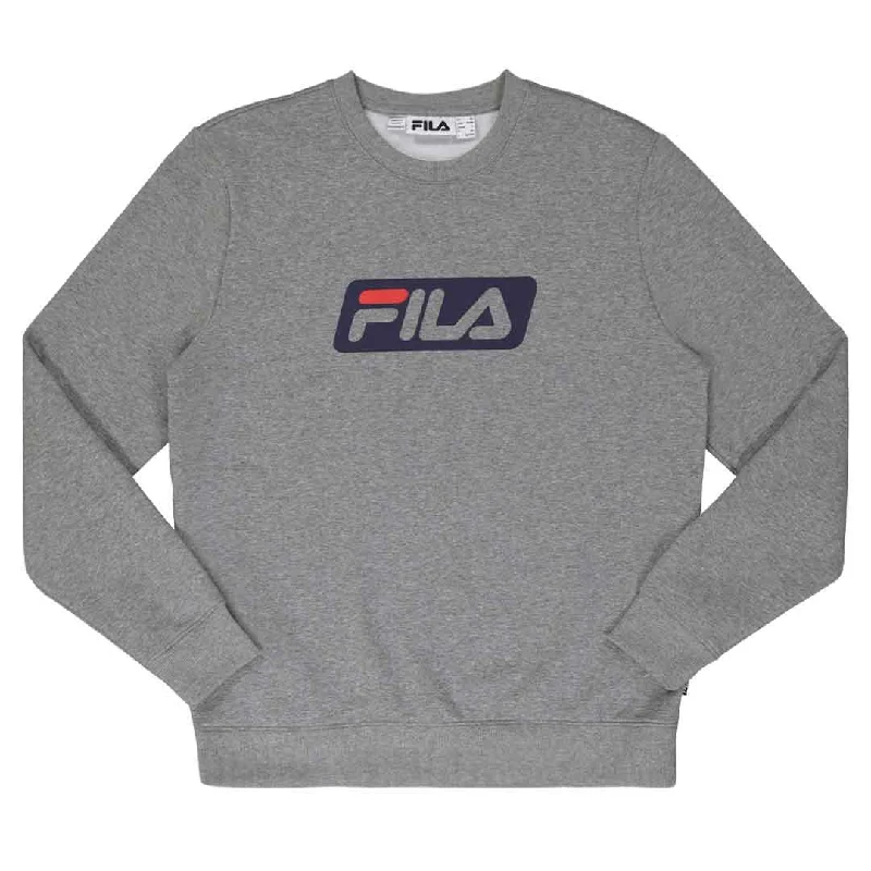 Weekend Offers That Amaze FILA - Men's Mack Long Sleeves Crew (SM13B648 027)