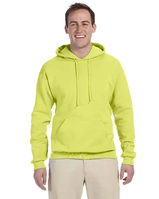 Weekend Specials to Grab Jerzees 50/50 Hooded Sweatshirt | Safety Green