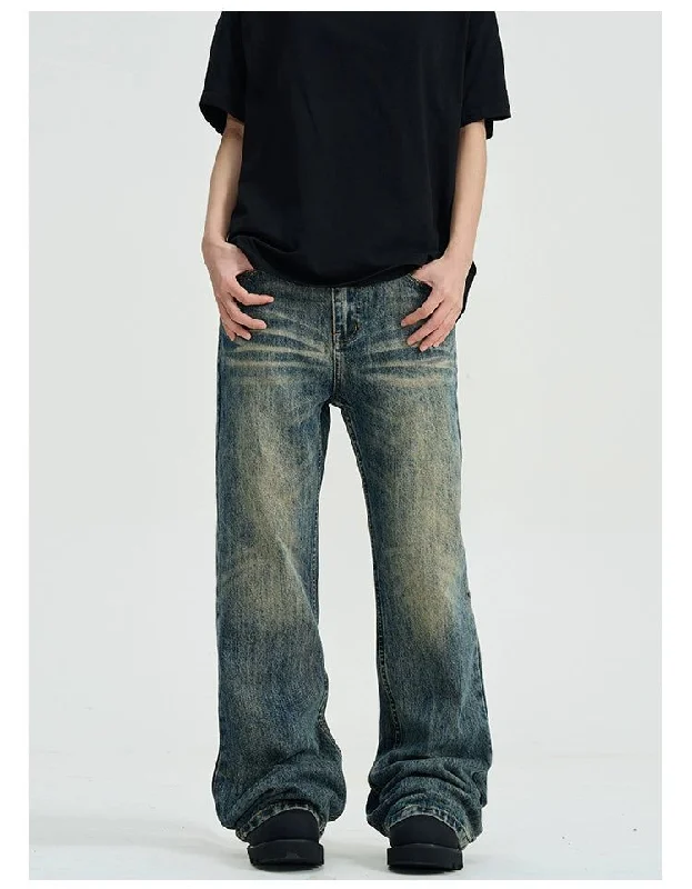 Fantastic Savings Distressed Cat Whisker Jeans