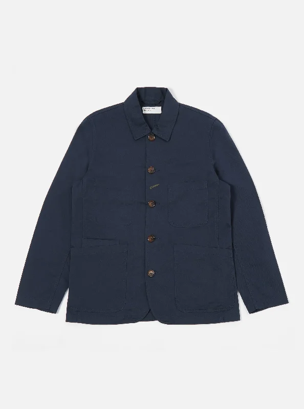 Weekend Savings Bonanza Universal Works Bakers Jacket in Navy Twill