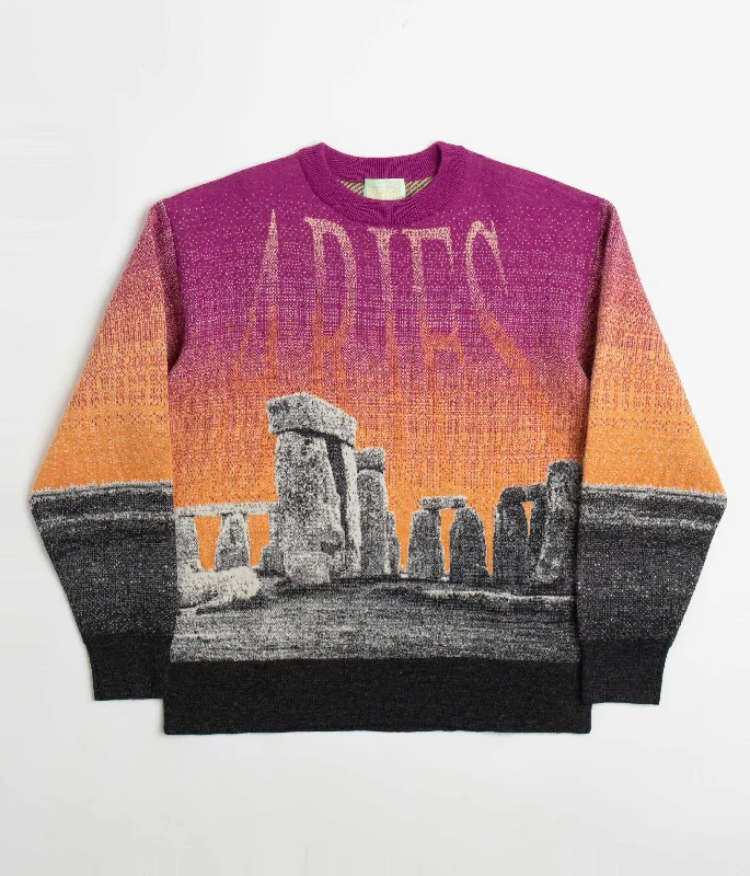 Extra Discount Aries Henge Knit Jumper - Multi