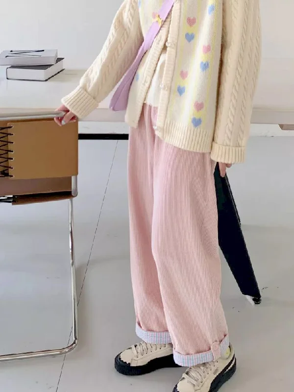 Members Only Pink corduroy pants【s0000005276】