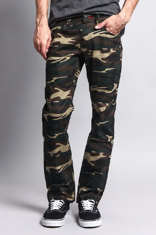 Savings Soar This Weekend Men's Camo Slim Fit Pants