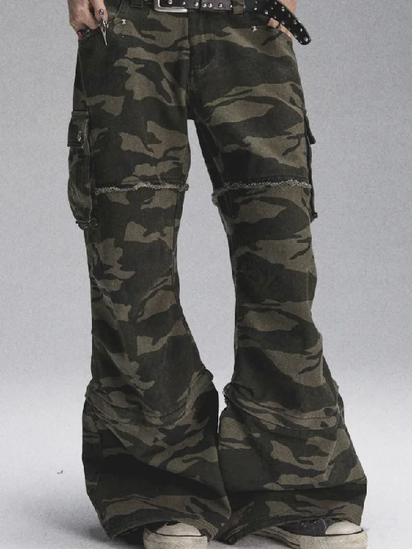 The Best Prices Loose Casual Low Waist Camouflage Denim【s0000007902】