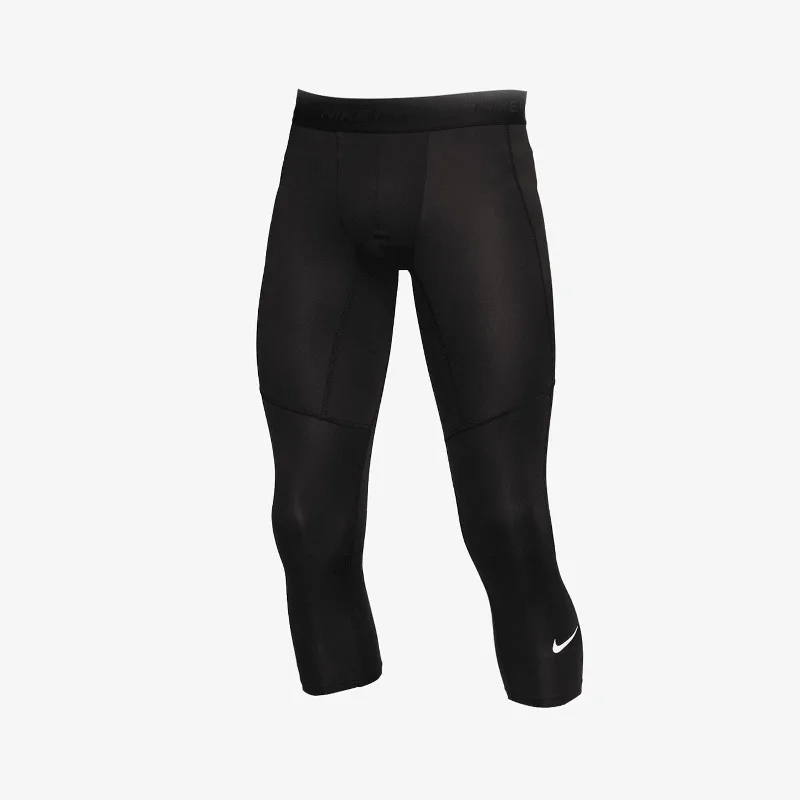 Crazy Savings Nike Pro Dri-FIT 3/4-Length Pants - Black