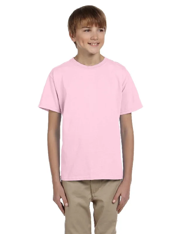 Exclusive Offer Fruit of the Loom Youth T-Shirt | Classic Pink