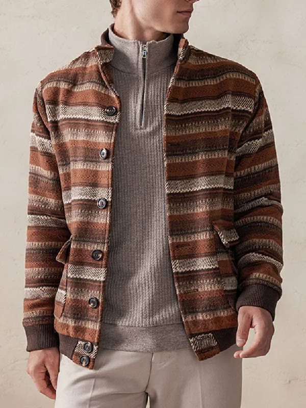Major Deal Vintage Stripe Tweed Jacket