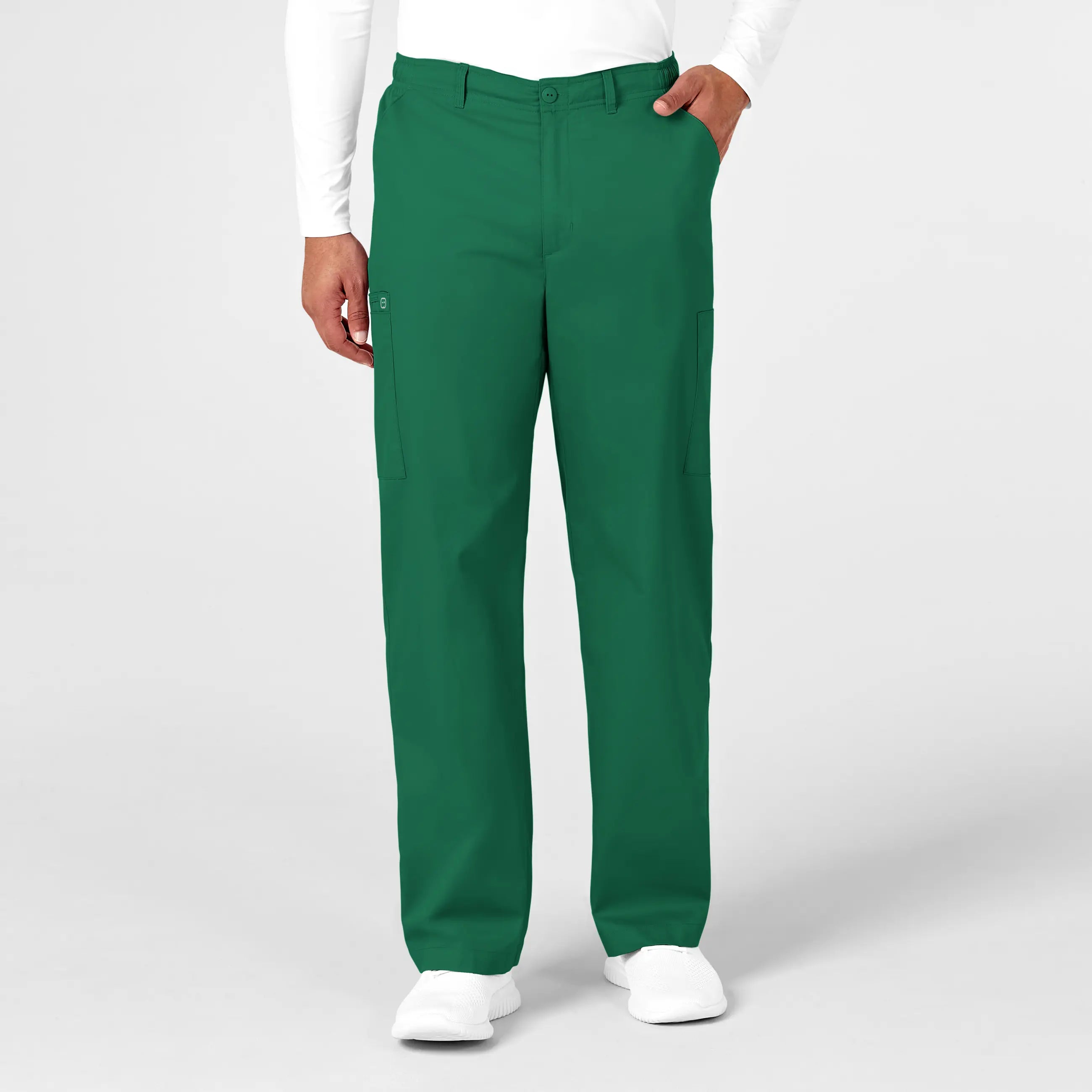 Instant Deal Wink Men's WonderWORK Cargo Scrub Pant - Hunter