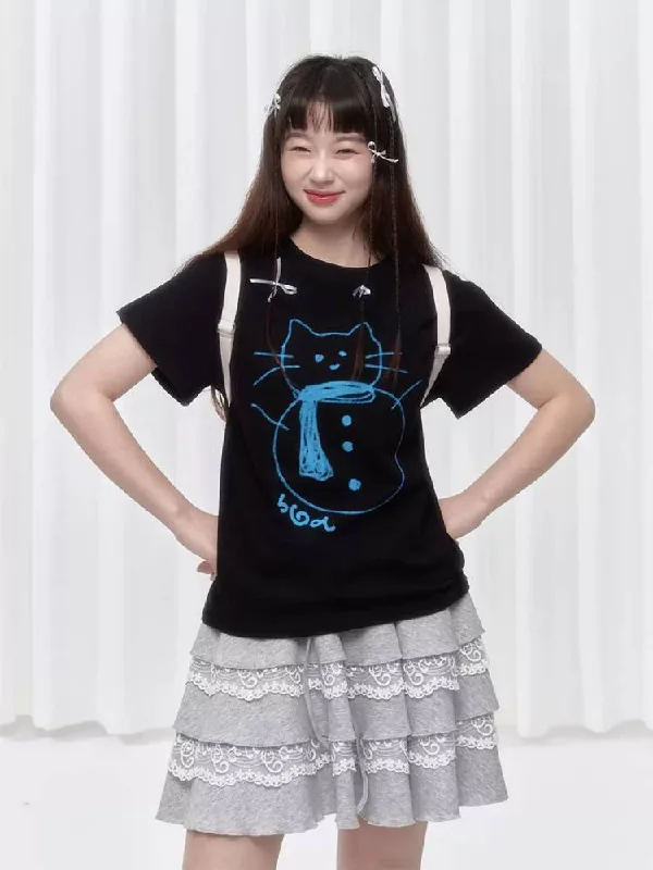 Limited Availability Musical note lace skirt [s0000008036]