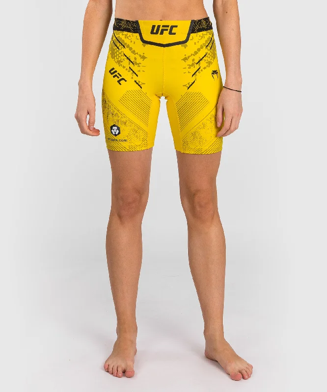 Steals and Deals UFC Adrenaline by Venum Authentic Fight Night Women’s Vale Tudo Short - Long Fit - Yellow Steals and Deals UFC Adrenaline by Venum Authentic Fight Night Women’s Vale Tudo Short - Long Fit - Yellow
