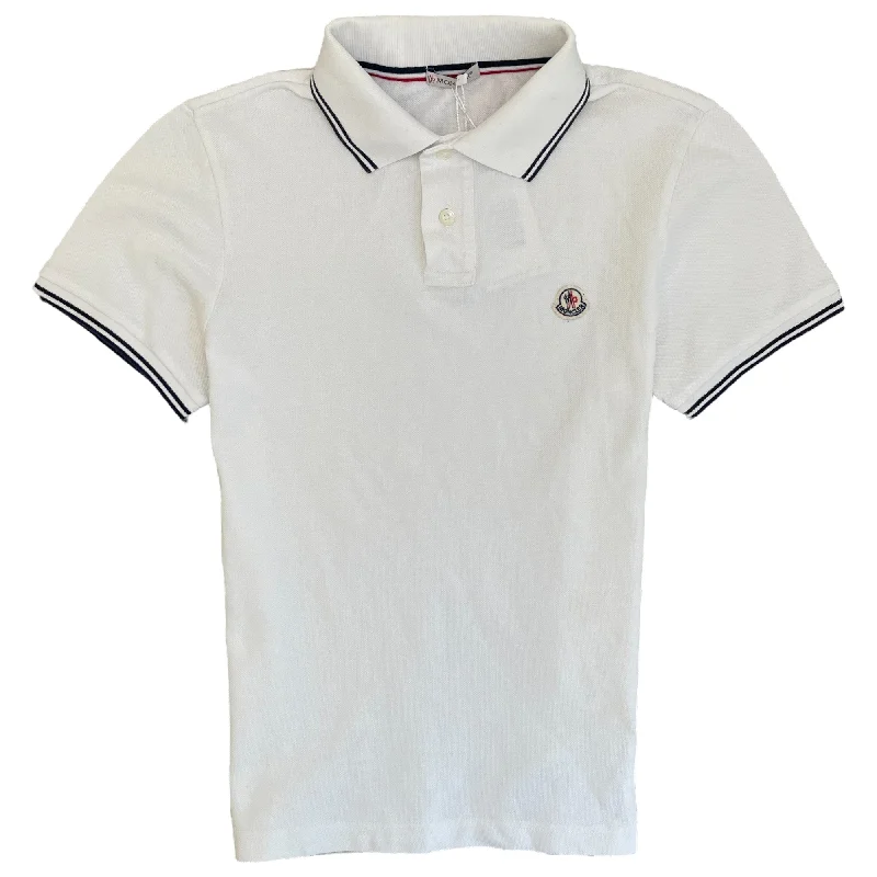 Deal Dash Men's Maglia Logo Polo Shirt White Size XS