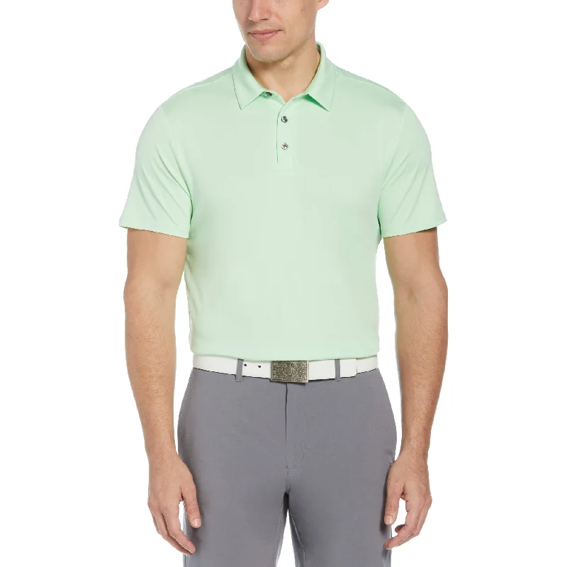 Major Deal Birdseye Eco Golf Polo In Green Ash