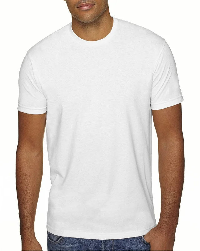 Weekend Savings Fiesta Next Level Mens Sueded T-Shirt | White