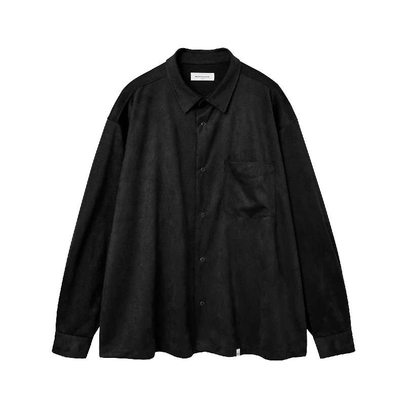 Today Only Fake Suede Shirt
