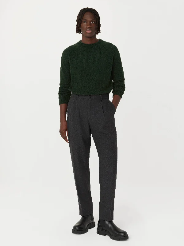 Sale Event The Seawool® Boucle Sweater in Forest Green