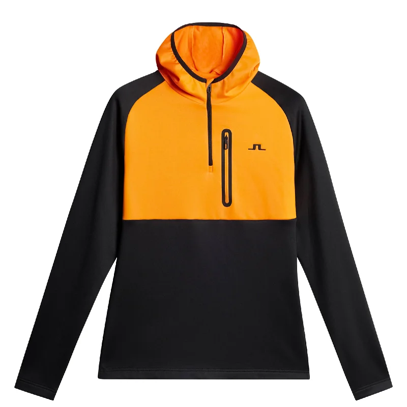 Exclusive Preview J.Lindeberg Golf Adam 1/4 Zip Hoodie FW24