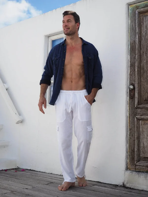 Weekend Deals That Amaze ST. VINCENT PANTS (White, Gray, Blue, Black)