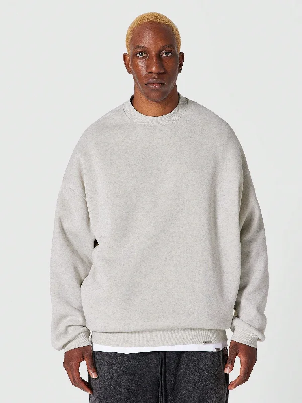 Don't Miss Oversized Fit Sweatshirt With Side Pockets
