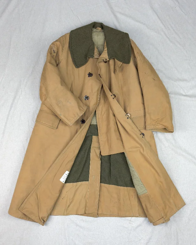 Weekend Savings Bonanza British Sterling Lined Jeep Coat 1941 (L)