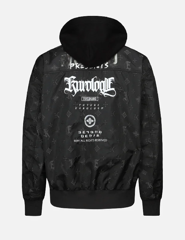 Special Discount Monogram Jacquard Bomber Jacket
