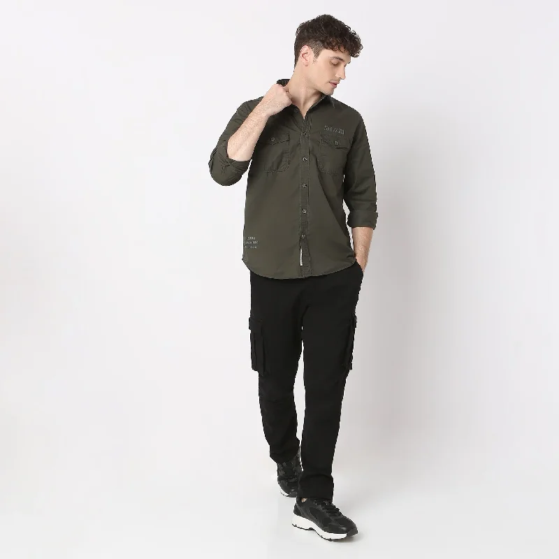 Seasonal Sale Modern Explorer Expedition Slim Fit Shirt