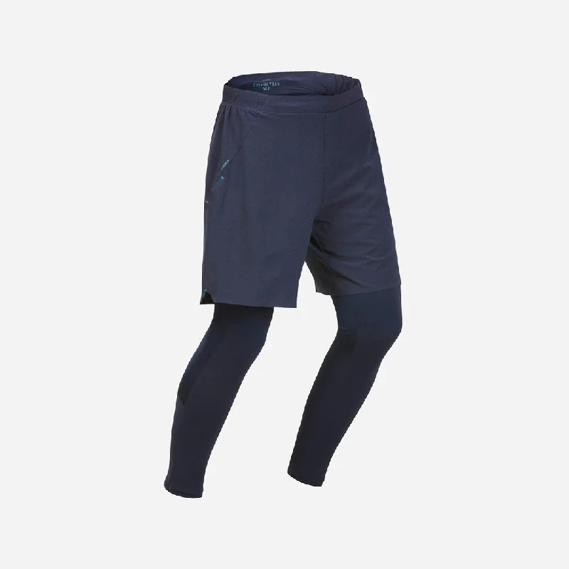 Midnight Madness Men’s Ultra-lightweight Short Rapid Hiking Leggings FH900 - Blue