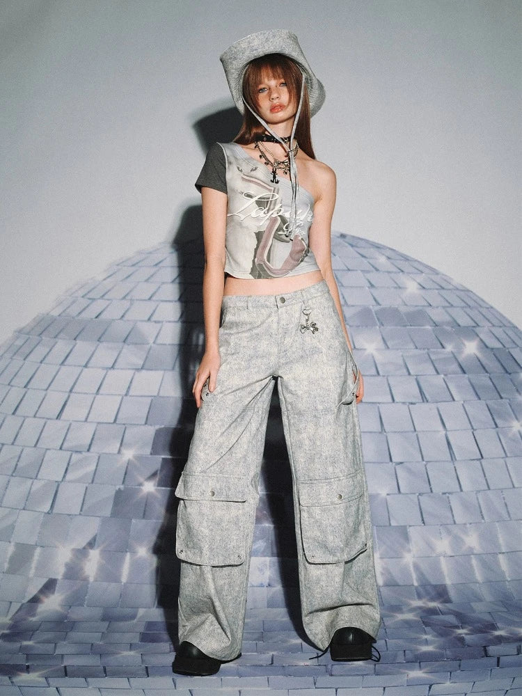 Weekend Discounts to Delight Low waist shapework denim pants【s0000008383】