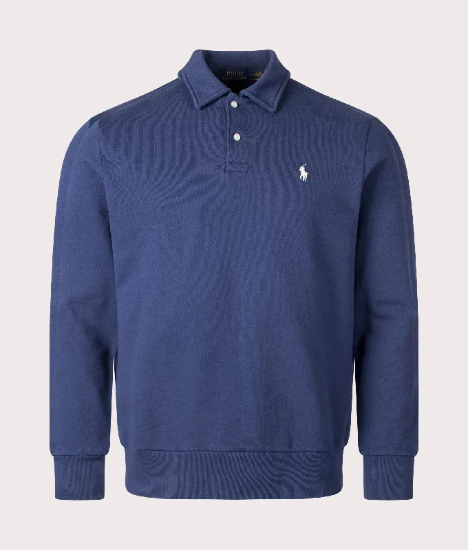 Special Savings Loopback Fleece Collared Sweatshirt