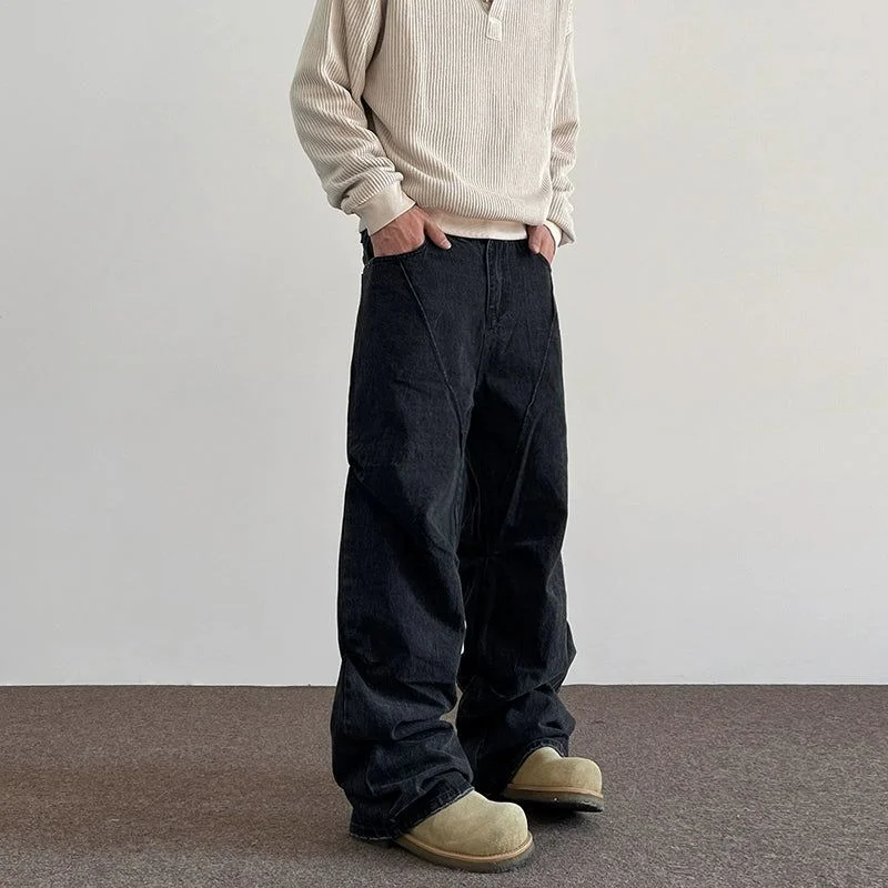 Deal of the Day Washed Cinched Detail Jeans