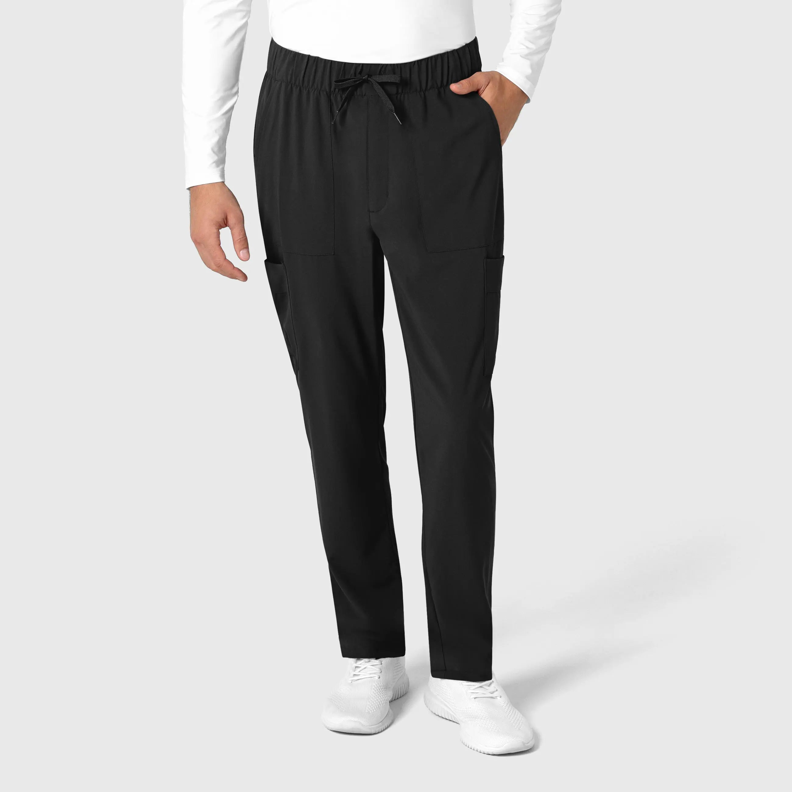 Must-Have Deals Wink Men's Tapered Scrub Pant - Black