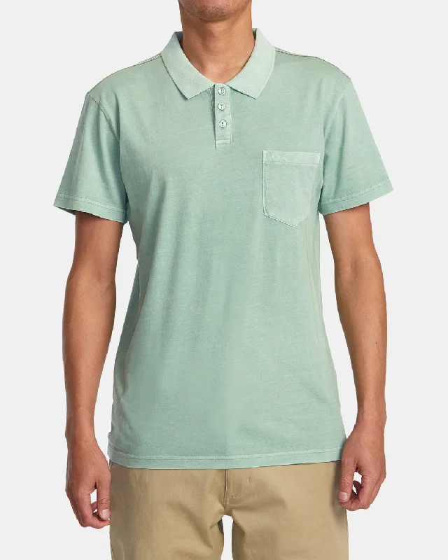 Discount Deals PTC Pigment Polo Shirt - Green Haze