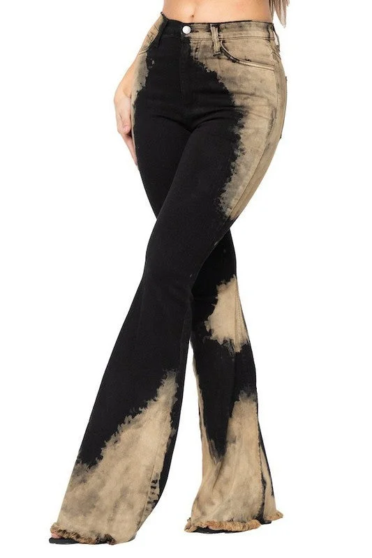 Super Savings Bleach Bum Bell Bottom - Inseam 30