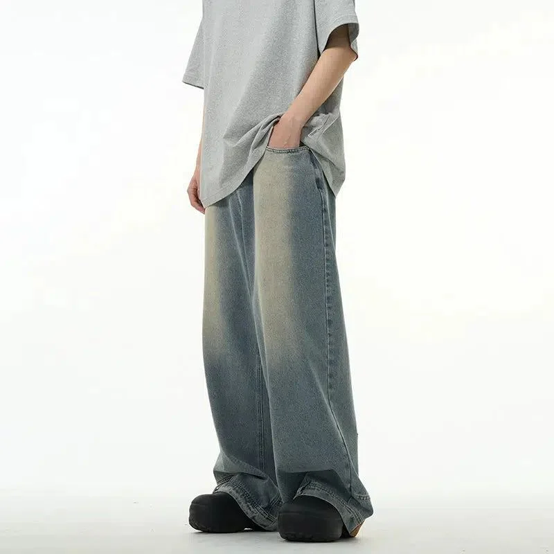Bargain Blast Washed Reverse Detail Jeans
