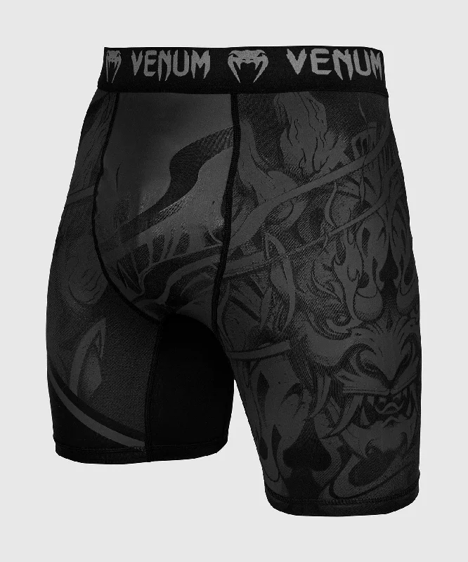 Huge Savings Venum Devil Compression Shorts - Black/Black