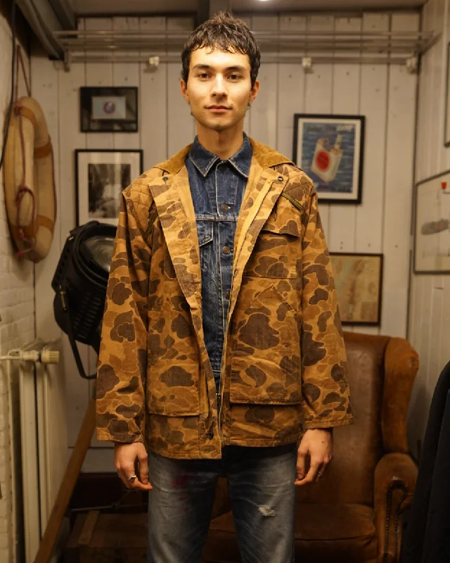 Savings Soar This Weekend Sand Duck Hunter Camo Jacket With Hood (M)