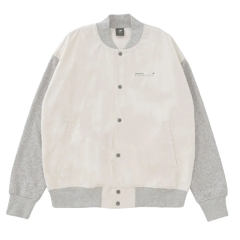 Buy Now New Balance - Unisex Uni-Ssentials Undyed Varsity Jacket (UJ31551 GIE)