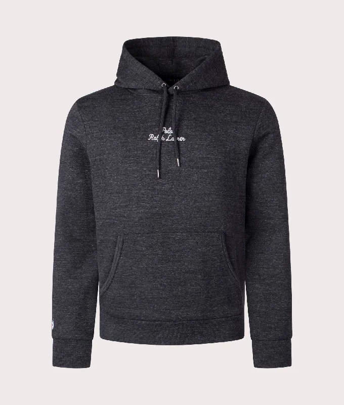 Discount Mania Script Chest Logo Hoodie