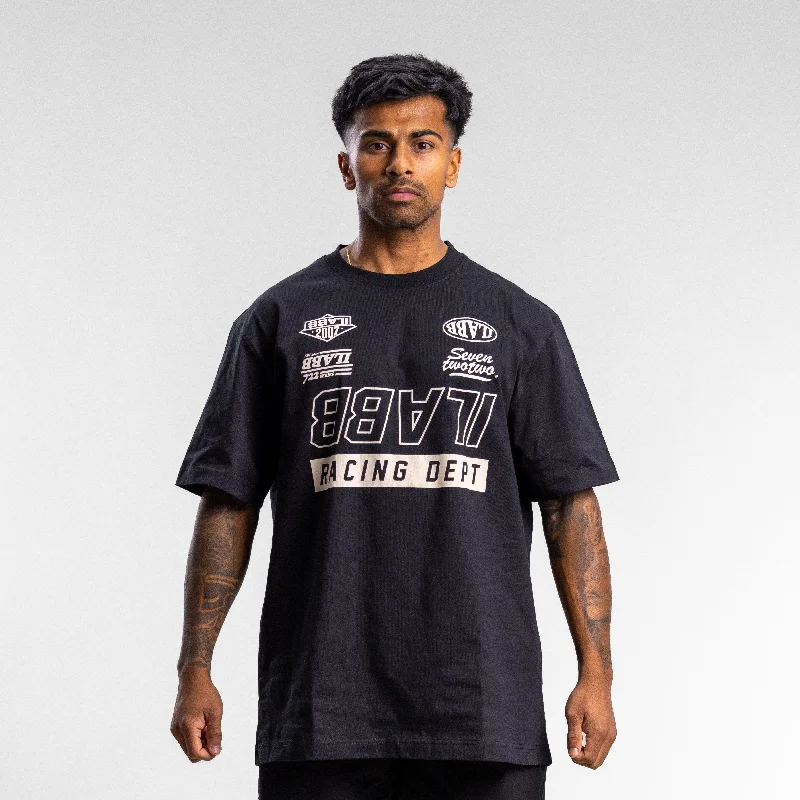 Weekend Specials to Relish Race 3.0 Block Tee Unisex BLACK