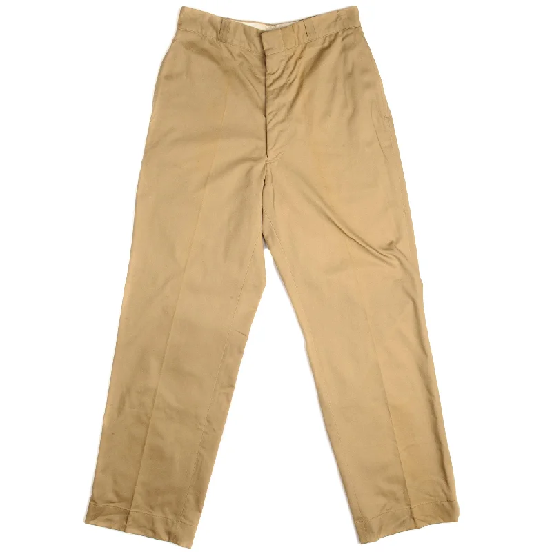 Special Discount VINTAGE USMC KHAKI TROUSERS PANTS 1972 VIETNAM WAR SIZE W30 L30