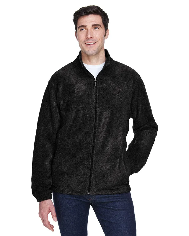 Sale Event Harriton Mens Full-Zip Fleece | Black