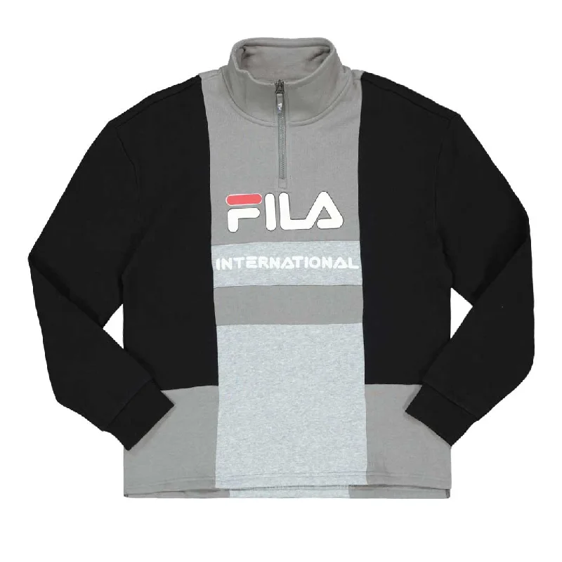 The Best Prices FILA - Men's Damiano Funnel Neck Sweatshirt (LM932985 001)