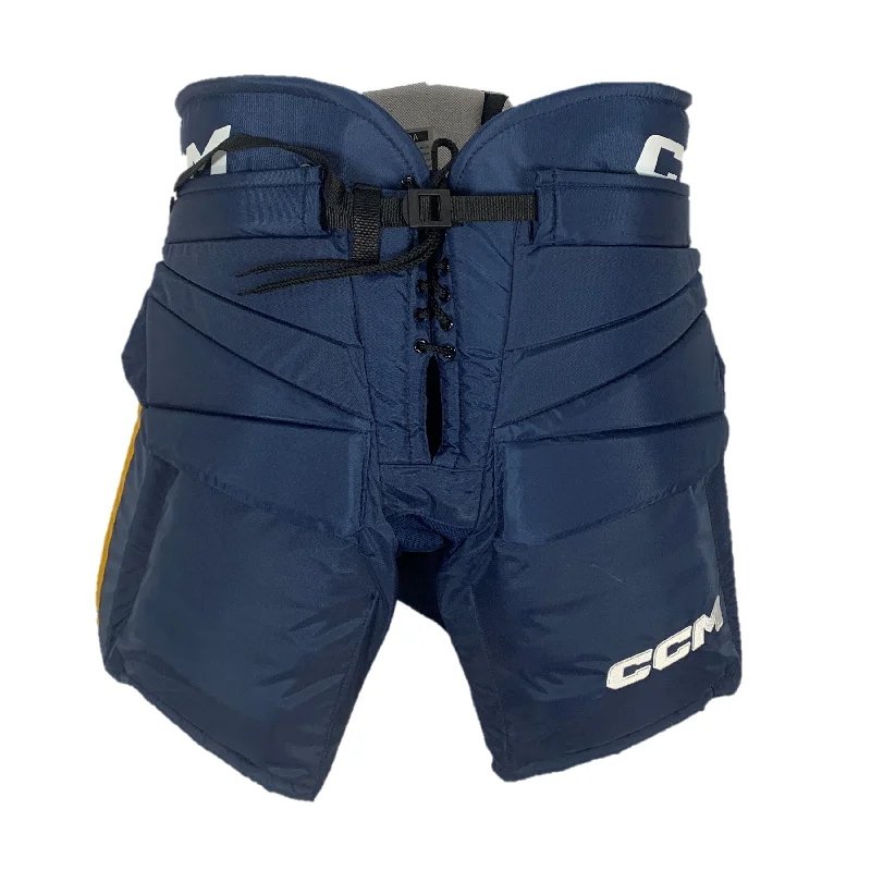 Weekend Bargains to Celebrate CCM HPG12A Pro Stock Hockey Goalie Pant - OHL - Navy