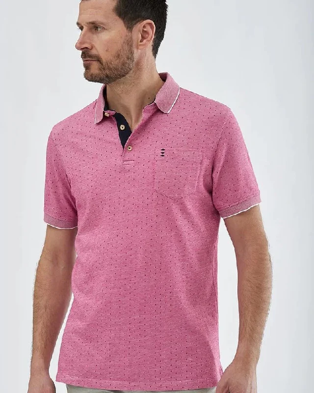 Make Your Weekend Count with Savings Jaspe Pique Polo Shirt