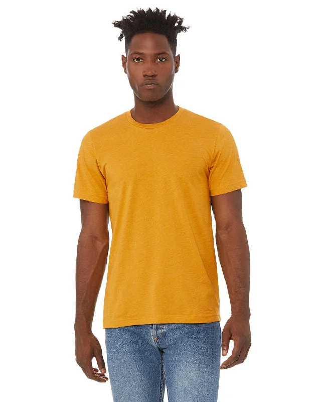 Weekend-Only Price Drops Bella+Canvas Unisex Heather CVC T-Shirt | Heather Mustard