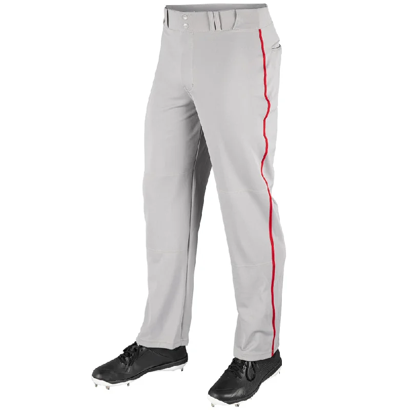 Grey/Scarlet