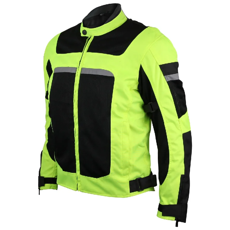 Price Rollback VL1624HG Advanced 3-Season Hi-Vis Mesh/Textile CE Armor Motorcycle Jacket