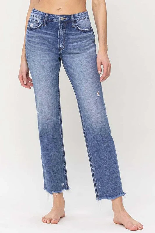 Final Markdown High Rise Straight Jeans